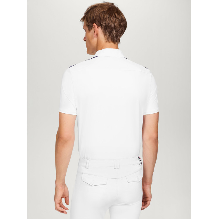 Polo da concorso Tommy Hilfiger Equestrian Hamilton a maniche corte da uomo Polo da concorso Tommy Hilfiger Equestrian Hamilton a maniche corte da uomo