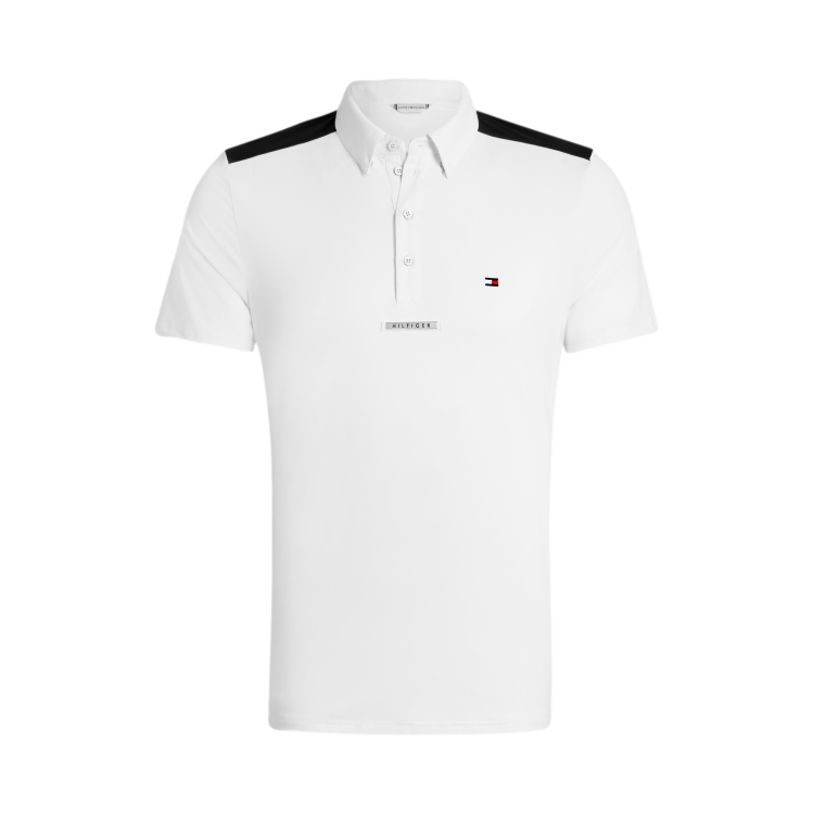 Polo da concorso Tommy Hilfiger Equestrian Hamilton a maniche corte da uomo Polo da concorso Tommy Hilfiger Equestrian Hamilton a maniche corte da uomo