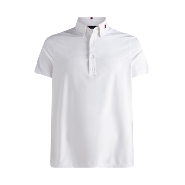 Polo da concorso Tommy Hilfiger Equestrian a maniche corte da uomo Polo da concorso Tommy Hilfiger Equestrian a maniche corte da uomo
