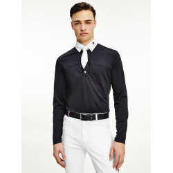 Polo da concorso Tommy Hilfiger Equestrian a maniche lunghe da uomo