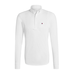 Polo da concorso Tommy Hilfiger Equestrian Neville a maniche lunghe da uomo