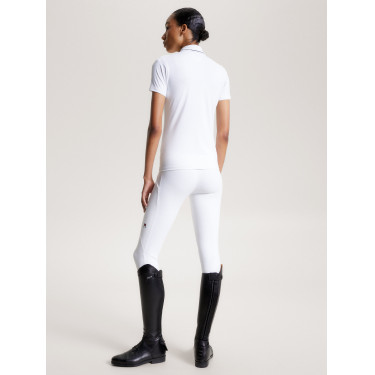 Polo Tommy Hilfiger Equestrian Harlem a maniche corte da donna Polo Tommy Hilfiger Equestrian Harlem a maniche corte da donna