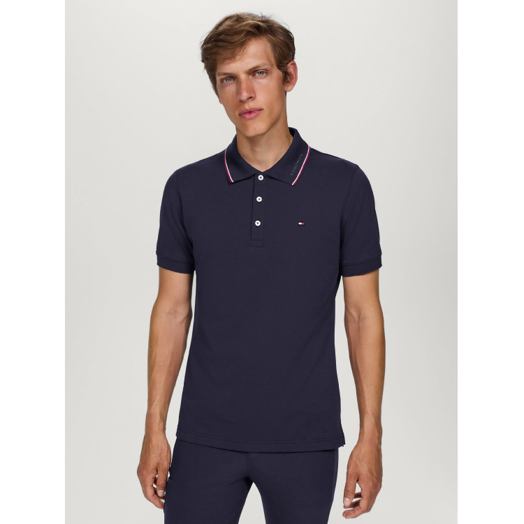 Polo Tommy Hilfiger Equestrian Harrison a maniche corte da uomo Polo Tommy Hilfiger Equestrian Harrison a maniche corte da uomo
