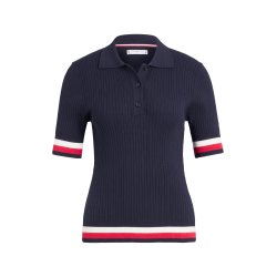 Polo Tommy Hilfiger Equestrian Lenox effetto pullover donna