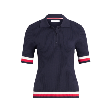 Polo Tommy Hilfiger Equestrian Lenox effetto pullover donna Polo Tommy Hilfiger Equestrian Lenox effetto pullover donna