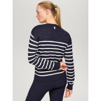 Maglione alla marinara Tommy Hilfiger Equestrian Fairflied donna Blu navy Maglione alla marinara Tommy Hilfiger Equestrian Fairflied donna Blu navy