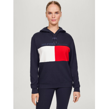 Felpa con cappuccio con bandiera Tommy Hilfiger Equestrian Berkshire unisex Felpa con cappuccio con bandiera Tommy Hilfiger Equestrian Berkshire unisex