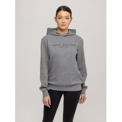 Felpa con cappuccio grafica Tommy Hilfiger Equestrian Williamsburg unisex Grigio mélange Felpa con cappuccio grafica Tommy Hilfiger Equestrian Williamsburg unisex Grigio mélange