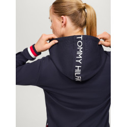 Felpa con cappuccio Tommy Hilfiger Equestrian Richmond donna Blu navy Felpa con cappuccio Tommy Hilfiger Equestrian Richmond donna Blu navy