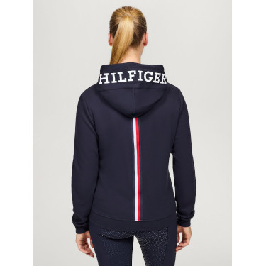 Felpa con zip Tommy Hilfiger Equestrian Kingston donna Felpa con zip Tommy Hilfiger Equestrian Kingston donna