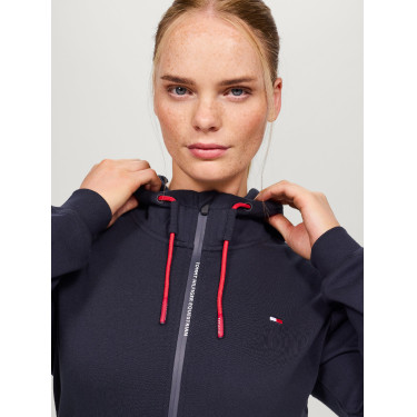 Felpa con zip Tommy Hilfiger Equestrian Kingston donna Felpa con zip Tommy Hilfiger Equestrian Kingston donna