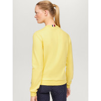 Felpa grafica Tommy Hilfiger Equestrian Evans donna Blu navy