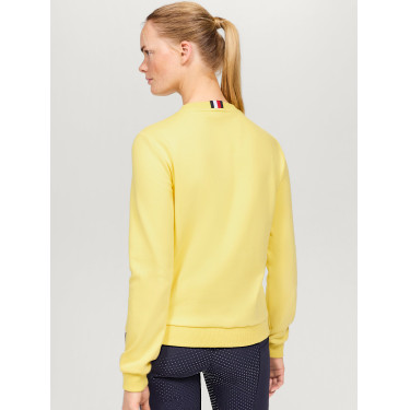 Felpa grafica Tommy Hilfiger Equestrian Evans donna Limone ella Giallo Felpa grafica Tommy Hilfiger Equestrian Evans donna Limone ella Giallo