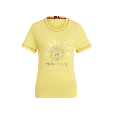 T-shirt grafico Tommy Hilfiger Equestrian Newport da donna a maniche corte T-shirt grafico Tommy Hilfiger Equestrian Newport da donna a maniche corte