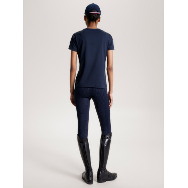 T-shirt Tommy Hilfiger Equestrian Manhattan a maniche corte da donna T-shirt Tommy Hilfiger Equestrian Manhattan a maniche corte da donna