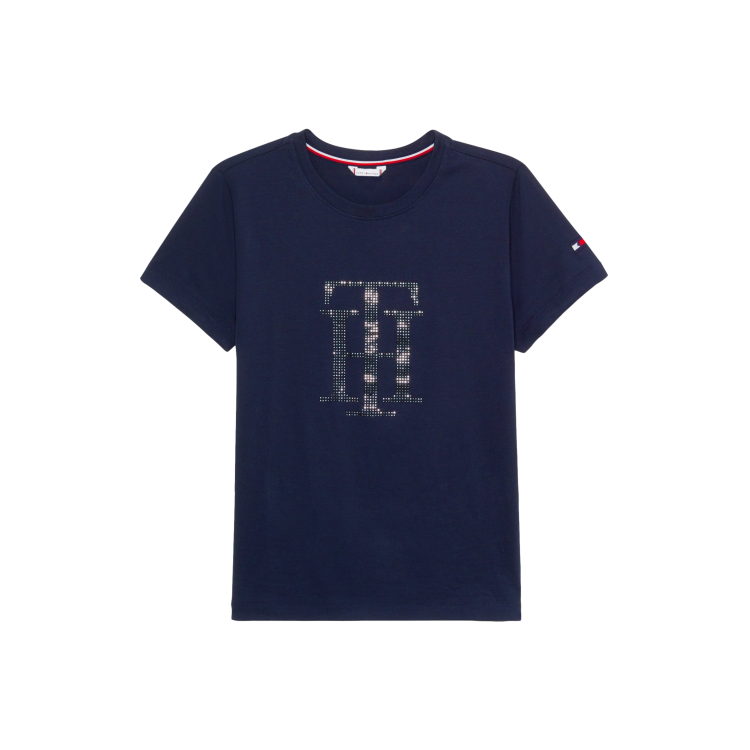 T-shirt Tommy Hilfiger Equestrian Manhattan a maniche corte da donna T-shirt Tommy Hilfiger Equestrian Manhattan a maniche corte da donna