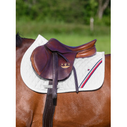 Tappetino da salto ostacoli Tommy Hilfiger Equestrian Stanford Bianco