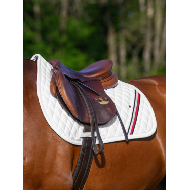 Tappetino da salto ostacoli Tommy Hilfiger Equestrian Stanford Bianco