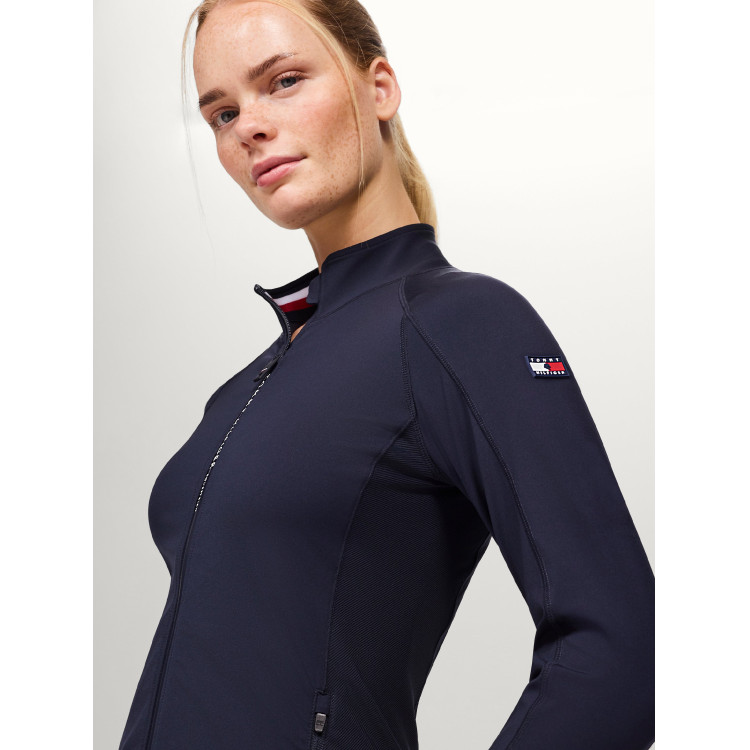 Giacca da allenamento Tommy Hilfiger Equestrian Derby donna Giacca da allenamento Tommy Hilfiger Equestrian Derby donna