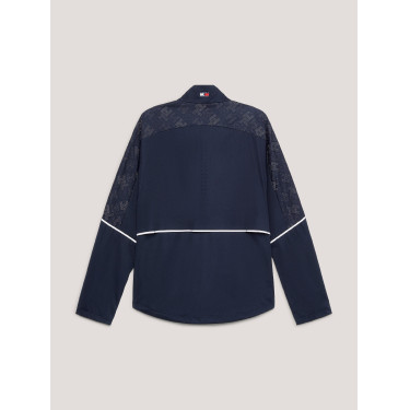 Giacca Tommy Hilfiger Equestrian riflettente Aspen uomo Multicolore