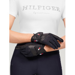 Guanti Tommy Hilfiger Equestrian Duke Nero