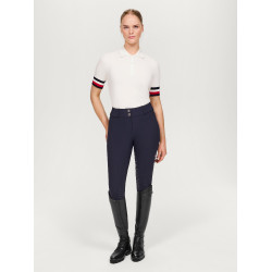 Pantaloni Tommy Hilfiger Equestrian Helena full grip donna Blu navy Pantaloni Tommy Hilfiger Equestrian Helena full grip donna Blu navy