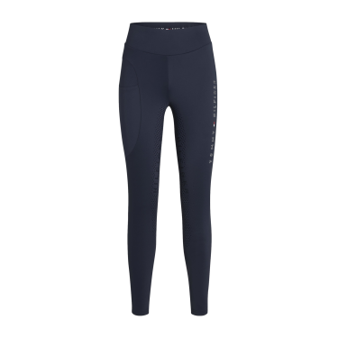 Leggings Tommy Hilfiger Equestrian Elmira da donna full grip con strass Leggings Tommy Hilfiger Equestrian Elmira da donna full grip con strass