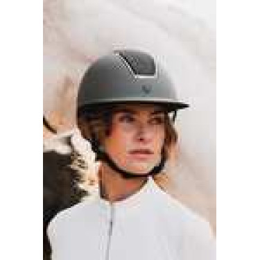 Casco in Metallo Scintillante Monarch II Horze Verde scarabeo