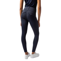 Leggings ibridi da donna Horze Anya fullgrip Apertura Blu marino