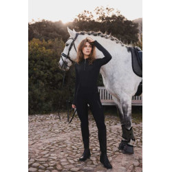 Pantaloni da equitazione B Vertigo ibridi a compressione Chiara da donna Bellezza nera Nero Pantaloni da equitazione B Vertigo ibridi a compressione Chiara da donna Bellezza nera Nero