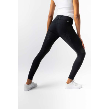 Pantaloni Horze Grand Prix Pro da donna con fondo integrale Blu marino scuro