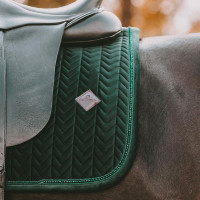 Sottosella Velvet Pearls dressage Kentucky Verde abete