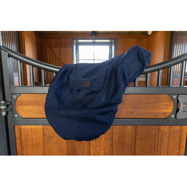 Coprisella impermeabile per salto ostacoli Kentucky Blu navy