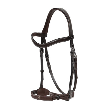 Testiera senza imboccatura Bitless Dy'on Marrone