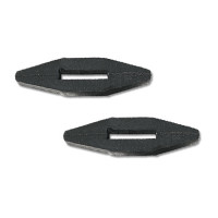 Fermaglio in gomma Waldhausen Nero