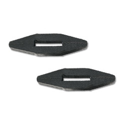 Fermaglio in gomma Waldhausen Nero