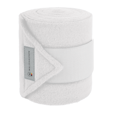 Fasce polari Waldhausen Basic pony in set da 4 Bianco