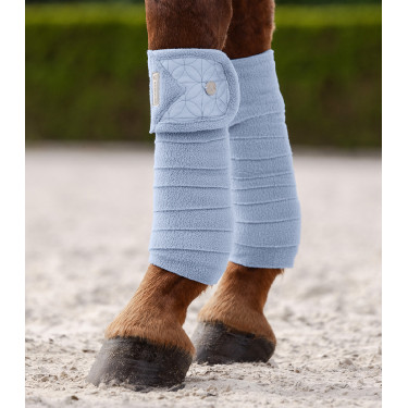 Fasce polari Waldhausen Rom confezione da 4 Blu pastello