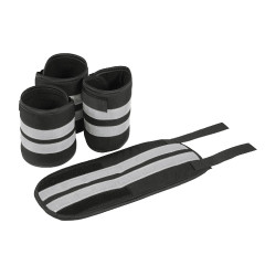 Fasce riflettenti Waldhausen set da 4 Argento
