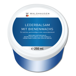 Balsamo per cuoio Waldhausen cera d’api 250 ml