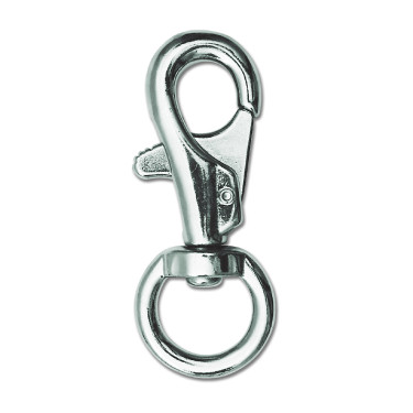 Moschettone Waldhausen Bolt-Snap Grigio