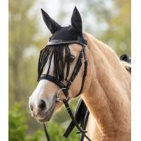 Cuffia con frange per orecchie Waldhausen Nero Cuffia con frange per orecchie Waldhausen Nero