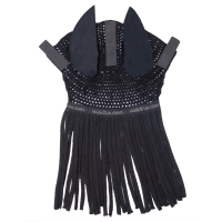 Cuffia con frange per orecchie Waldhausen Nero Cuffia con frange per orecchie Waldhausen Nero