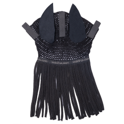 Cuffia con frange per orecchie Waldhausen Nero