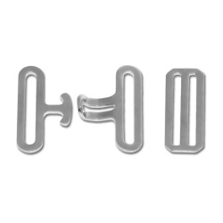 Fibbieria Waldhausen cinghie incrociate Grigio