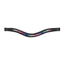 Briglia decorativa Waldhausen per cavallo di legno Nero