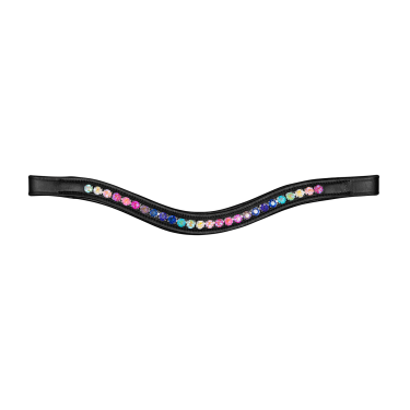 Briglia decorativa Waldhausen per cavallo di legno Nero