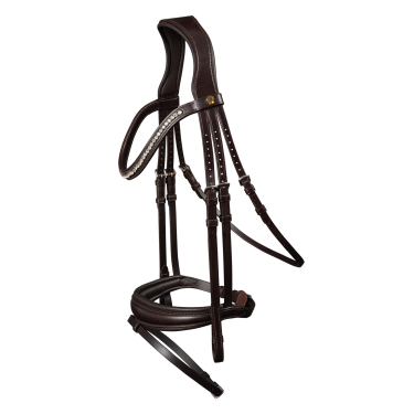 Briglia Waldhausen S-Line Essential Marrone Briglia Waldhausen S-Line Essential Marrone