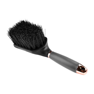 Spazzola per zoccoli Waldhausen con manico in gel Nero / oro rosa