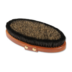 Spazzola da striglia Waldhausen HardWood con setole naturali Natura Beige